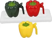 CRILSTYLEO 1 Set Small Pepper Shaped Spice Storage Jar Condiment Containers for Easy Kitchen Organization Airtight Seal for Freshness for Seasonings and Cooking Essentials