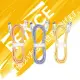 【REAICE】KYOHAYA USB-A to Lightning 日本同步馬卡龍色系編織充電線(日本進口充電線)共5色 六入組 黃色