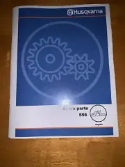 Husqvarna 556 Chainsaw Illustrated Parts Diagram Manual