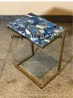 Blue Agate Sofa C Table Top, Agate Slab Top Agate Table Home Decor Top Furniture