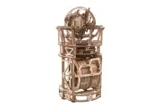 Mechanical UGEARS Model wooden 3D puzzle Sky Watcher Tourbillon Table Clock