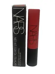NEW Boxed Nars Air Matte Lip Color Longwear Power Trip Cool Tone Red 0.25 oz