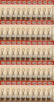 QTY50 VLYNX 2 FT TWISTED PAIR RCA FLEXIBLE HOME AUDIO CABLE 100% OFC COPPER