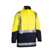 10x Taped Hi Vis 3 in 1 Drill Jacket HIGH VISIBILITY MENS