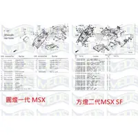 在飛比找蝦皮購物優惠-~MEDE~ HONDA 本田 MSX 125 SF 新舊款