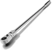 Powerbuilt 649955 Pro Tech 1/2" Drive 17" Long Reach Ratchet Flex Head 72 Tooth
