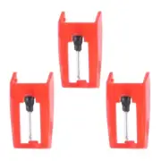 3Pcs Record Player Needle for Turntables Replacement Music Needle Vinyls Record