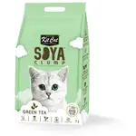 Kit Cat Tofu Soya Green Tea Clumping Cat Litter - 7L