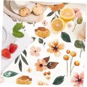 Shelf Liner and Cabinet Liner Floral, Self-Adhesive Drawer Liners, Peel and