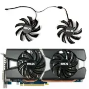 85mm XFX AMD HD7850 HD7870 RX470 RX480 Graphics Card Dual Fan PLD09210S12HH R161