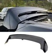 Fits For Honda CR-V CRV 2023-2025 Black ABS Roof Boot Spoiler Wing Flap Trim