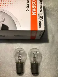 在飛比找Yahoo!奇摩拍賣優惠-【品牌】德國歐司朗 Osram 7528 P21/5W 雙燈