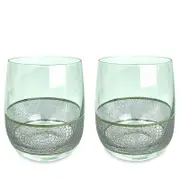 Michael Wainwright Set of 2 Panthera Glass Rock Glasses