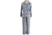 Womens FLANNELETTE PYJAMAS 100% Cotton PJs Set Top Pants Ladies Flannel PJ