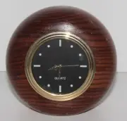 Desk Clock Chronometer Time Piece Office Home Tasmanian Blackwood Timber DG-125