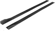 2.2m Side Skirt Splitter Winglet Side Spoiler Compatible for Mazda 3 Axela 6 Atenza MX5 RX8 Miata 323 626 969 RX7 RX8 Body Kit(2m Carbon Look)