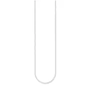Thomas Sabo Charm Club - Round Belcher Thin Silver Chain
