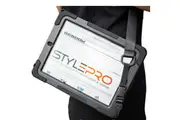 StylePro, iPad 10th and 11th generation shockproof case with hand & shoulder strap, black