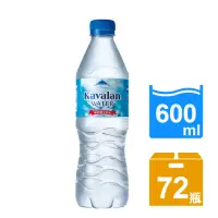 在飛比找momo購物網優惠-【金車】噶瑪蘭天然水600mlx3箱(共72入)