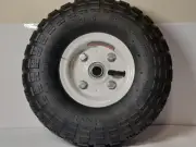 Pneumatic 10" Tires Wheel Wagon Hand Truck Dolly Go Cart Garden Tractor Trailer