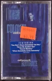 Colonel Abrams ‎– About Romance LP CASSETTE SCOTTI BROS ACID JAZZ SEALED OOP