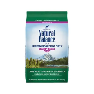 Natural Balance 低敏羊肉糙米成犬配方小顆粒 2.04kg(4.5磅)