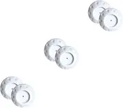 UPKOCH 3sets Wall Guards for Baby Gates Safety Bumpers with Pressure Mount Wall Cups for Stairs No Screws Gate Protectors for Kids Dogs 2pack*3