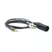 XLR 3pin and BNC to 3.5mm TRS for Zaxcom IFB Erx to Time Code and Audio Cable