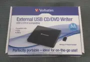 Verbatim External USB 2.0/3.x Compatible CD/DVD Writer
