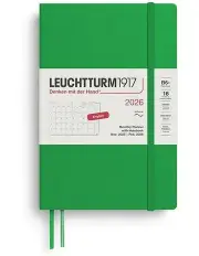 [LEUCHTTURM1917] Monthly Planner & Softcover Paperback (B6+) 2026 Notebook
