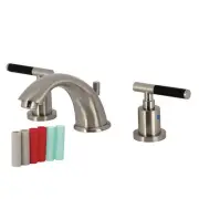 Kingston Brass KB896.CKL Kaiser 1.2 GPM Widespread Bathroom - Nickel