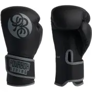 Powrbox Cub Shadow Matte Black/Grey Kids Boxing Gloves