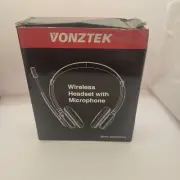 Vonztek Bt782 Wireless Headset With Microphone Noise Cancelling Microphone .