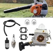 [munirater] Carburetor,Replacement for Stihl BG86 SH56 SH86 SH86C Carb Replacement for ZAMA C1M-S261B Leaf Blower with Primer Bulb Spark Plug Fuel Filter Gasket
