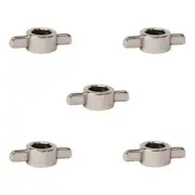 Winged Beer Nuts - 5 Pack - For Draft Line Setups, Kegerators, Tap Systems