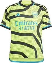 [adidas] Arsenal 23/24 Youth Away Jersey - Featuring Islington Coat of Arms Design, AEROREADY Moisture-Wicking Fabric