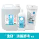 【生發】清菌酒精75%-4L*1+500ml*1+噴頭*1