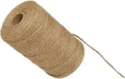 Gadpiparty 1 Roll Natural Jute Twine Heavy Duty Durable Garden Twine for Crafts Home Decor and Wedding Decorations Natural Cord for Jewelry Making and Plant Support