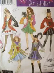 Simplicity Sewing Pattern 3685 Ladies Misses Costumes Size 14-20 Uncut