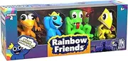 Rainbow Friends - Neon Minifigure 4-Pack (2.5" Tall, Series 2)