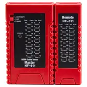 Doss HDMI Cable Tester Portable Device For Wire Circuit/HDMI/Type A-C Red