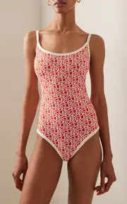 [Moncler] Logo One-Piece Swimsuit
