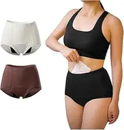[SABLIER] Incontinence Underwear, Leakproof Underwear, High-Waisted, Heavy Flow Leakproof Panties, 2PCS