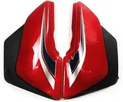 Battery Cover 1 Pair Motorcycle Fairing Body Parts Fuel Tank Shield Fit For Suzuki EN 125 EN 125-2A-2F-3E 125cc Battery & Tool Panels Motorcycle Battery Side Covers(Red)