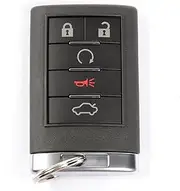 ACDelco 20998255 GM Original Equipment 5 Button Keyless Entry Remote Key Fob