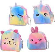 [ROMISBABA] Unicorn Coin Purse Mini Coin Bag Sequins Party Bag Filler Great for Daily Use School Shopping Random Style