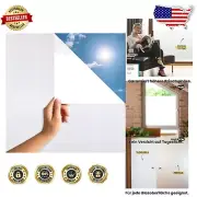 Elegant Frosted Glass Window Film - Static Cling Privacy Protection [29.5x78.7]