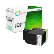 TCT Premium For Lexmark C540H2CG C540 C543 C544 Cyan HY Compatible Toner