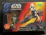 Star Wars The Power of the Force - IMPERIAL SPEEDER BIKE w/ Stormtrooper (1995)