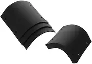 FOYTOKI 4pcs Plastic Edge Protectors for Air Hockey Tables Easy to Install and Remove Side Guards Corner Protectors Prevents Impact Damage for Ice Hockey Tables
